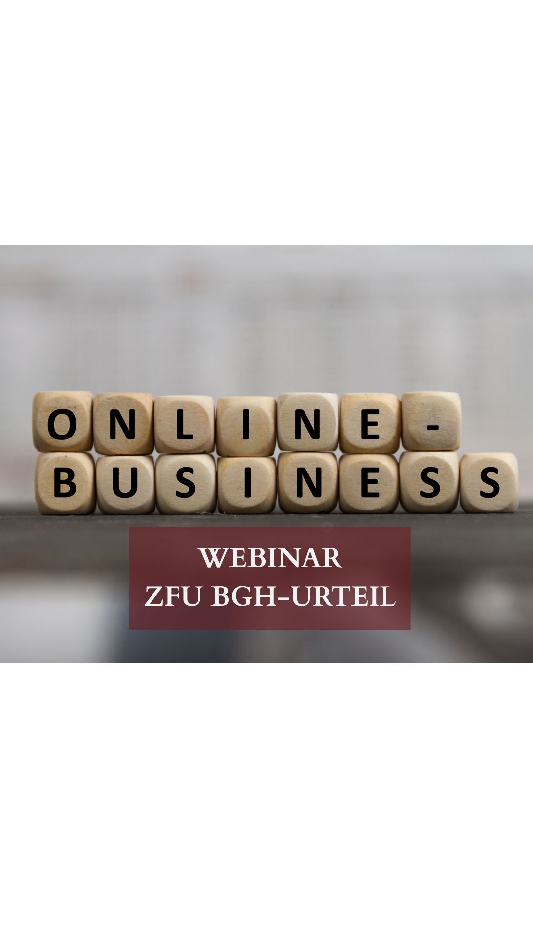 Webinar ZFU BGH-Urteil