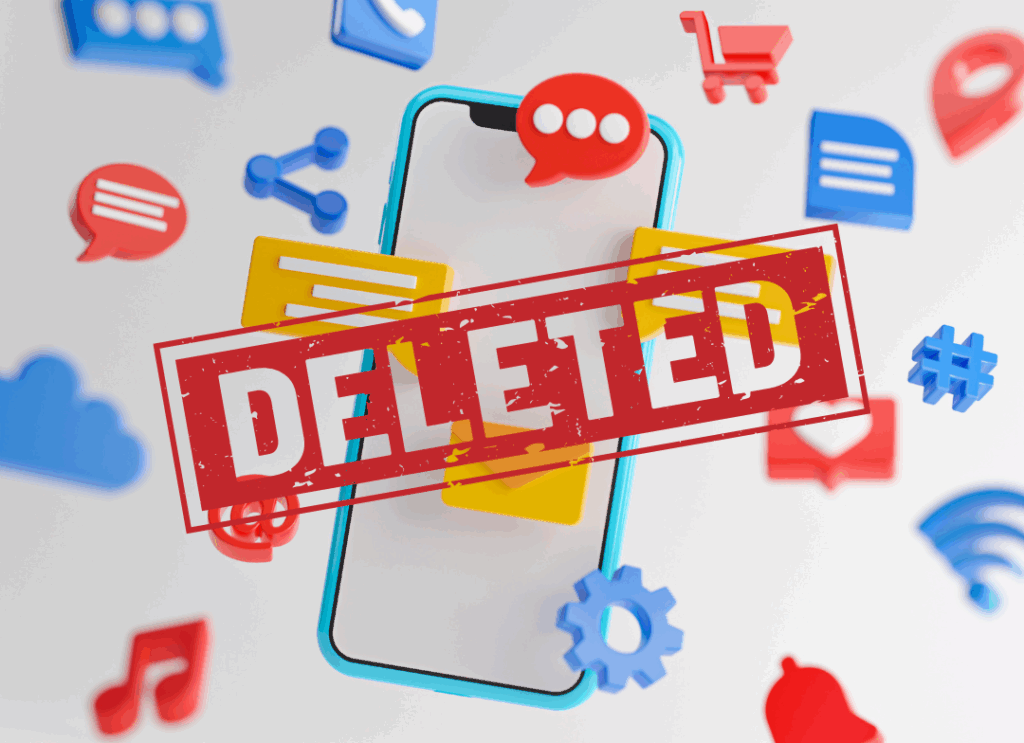 Social Media Kontosperrung