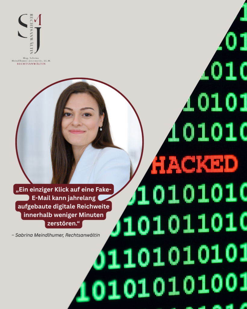 Social Media Account gehackt was tun Österreich