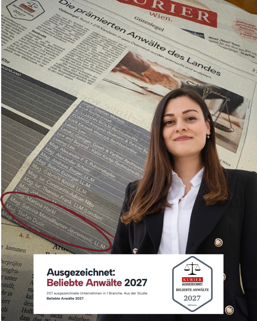 Beliebte Anwältin Wien 2027